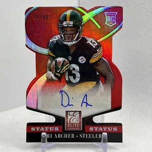 2014 Elite Status Red #134 Dri Archer Autograph /49 - Picture 1 of 6