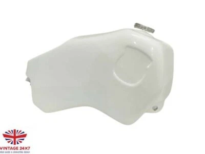 Fit For Husqvarna 1983 1984 AE500 WR250 WR500  Air Cooled White Aluminum Tank - Image 1 of 4