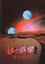Booklet Tour Book Foreign Movie Pamphlet Dune Sand Planet
