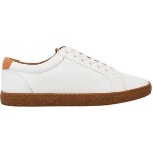 Ted Baker Udamou Lace-Up White Smooth Leather Mens Trainers 271694_WHITE - Picture 1 of 10