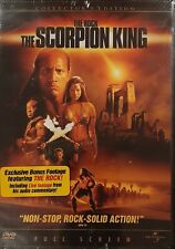 💿 THE SCORPION KING (DVD 2002) Dwayne "The Rock" Johnson ACTION, NEW, Free S&H 