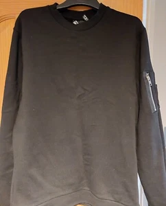 MENS/TEENS ASOS BLACK TOP SIZE SMALL - Picture 1 of 1