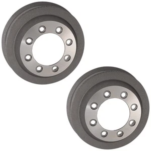 Set of 2 Brake Drums for F250 Truck F350 E250 Van E350 Ford F-250 F-350 HD Pair - Picture 1 of 8