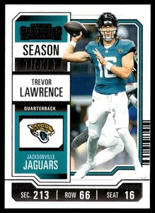 TREVOR LAWRENCE 2023 PANINI CONTENDERS SEASON TICKET CAROLINA PANTHERS #48 - Picture 1 of 2