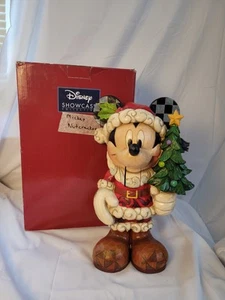 Disney Showcase Collection Old St Mick Jim Shore Mickey Mouse Nutcracker w/ Box  - Picture 1 of 22