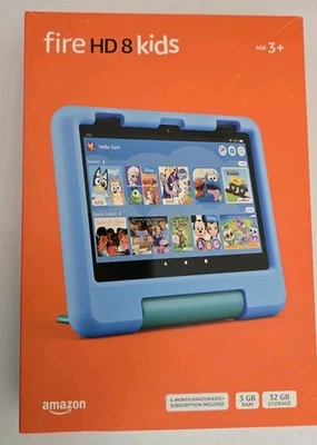 *NEW* Amazon Fire HD 8 Kids Edition Tablet 32 GB, Wi-Fi, 8" - Blue - Image 1 of 4