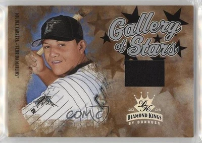 2005 Donruss Diamond Kings Gallery of Stars Jerseys /100 Miguel Cabrera #GS-22 - Image 1 of 2