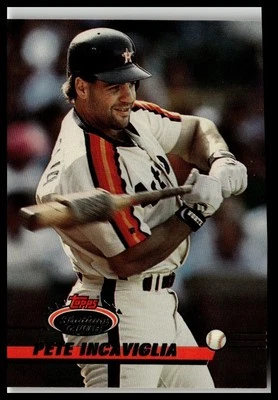 1993 Stadium Club #47 Pete Incaviglia Houston Astros MM - Image 1 of 2