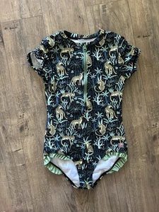 Girls Ruffle Butts Swimsuit 10/12 - Picture 1 of 3