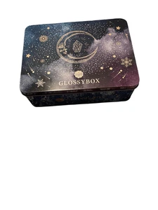 GLOSSYBOX Womens Blue Limited Edition Moonlight Glow Keepsake Makeup Tin - Picture 1 of 12