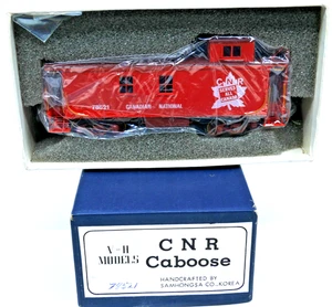 Brass HO Van Hobbies Samhongsa Canadian National CN 78521 Caboose Painted - Picture 1 of 7