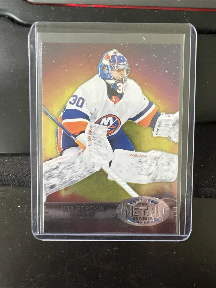 2020-21 Metal Universe '97-98 Retro Ilya Sorokin Rookie #R-48 New York AP - Image 1 of 1