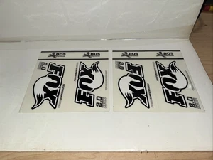 FOX SHOCKS SHOX BDS SUSPENSION 2.0 PERFORMANCE SERIES GENUINE DECALS STICKERS - Picture 1 of 3