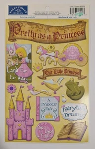 Little Princess Cardstock Scrapbooking Stickers By Karen Foster Design - Picture 1 of 2