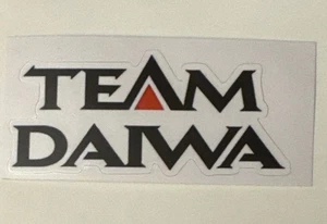 TEAM DAIWA  LICENSED PROMOTIONAL DECAL , FRENCH VERSION, DEALER PROMO STICKER - Picture 1 of 2