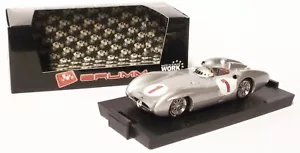 Brumm Mercedes W196C 1954 - J M Fangio World Champion 1/43 Scale - Picture 1 of 1