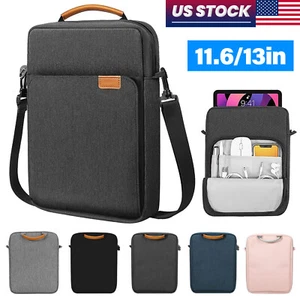Laptop Sleeve Case Bag Pouch Cover For MacBook Air Pro/Microsoft Surface/Lenovo - Picture 1 of 11