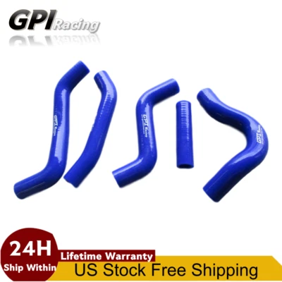 Manguera de silicona de radiador azul para Suzuki RMZ450 2008-2017 2009/RMX450Z 2010 2011 Foto 1 de 4
