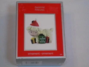 American Greetings Christmas Holiday Ornament 2010 A Godchild is a Blessing Lamb - Bild 1 von 1