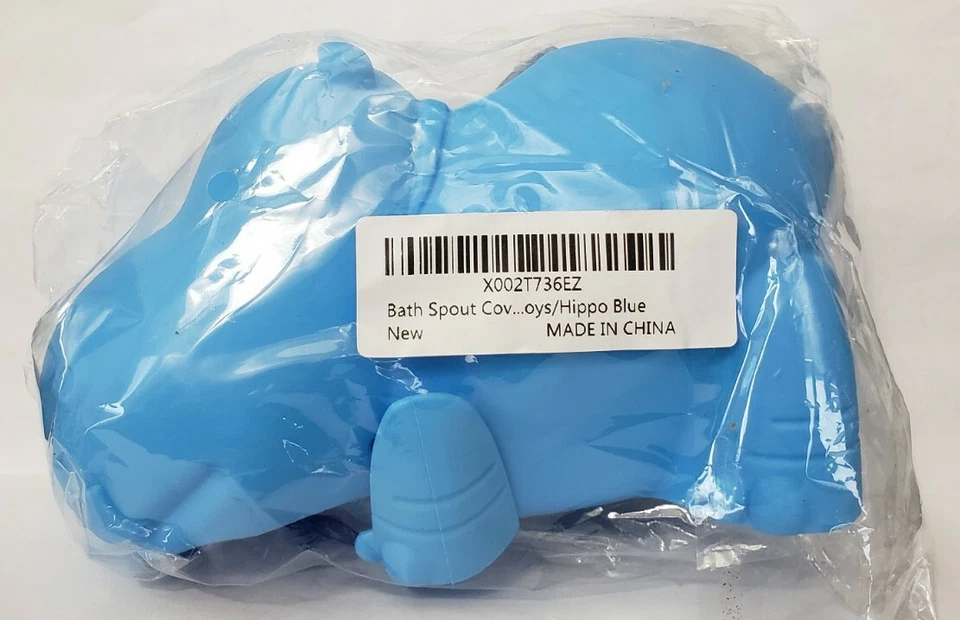Cubierta de caño de baño ajuste universal bebé HIPPO goma duradera  Foto 1 de 1