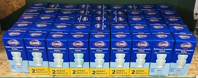 NEW! Lot 45 Clorox Bathroom Foamer Concentrated Refills Fresh Scent Bleach Free - Image 1 of 2