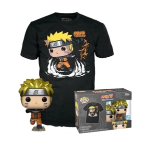 FUNKO Pop! & Tee Naruto Shippuden Metallizzato Taglia L Funko Con Camicia SPECIALE - Foto 1 di 2