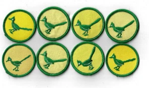 Lot of 8 WOODPECKER Patrol Patches Full Color Authentic Ready To Use [PH594] - Picture 1 of 1