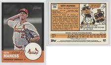 2012 Topps Heritage Minor League Edition Black Border /96 Seth Maness #200
