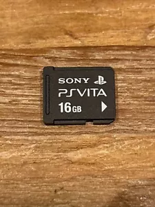 Tarjeta de memoria de 16 GB para Sony PS Vita - Probada y funcionando - Imagen 1 de 3