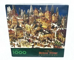 A Dickens Village Christmas Springbok Dept 56 Puzzle 1000 Piece - Picture 1 of 8