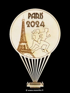 Balloon, hot air balloon Vasque Flamme 2024 Olympic souvenir, - Picture 1 of 4