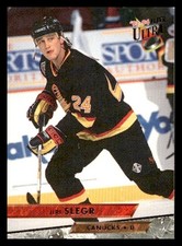1993  Ultra #136 Jiri Slegr Vancouver Canucks Hockey card