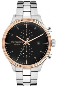 New TRUSSARDI T Complicity  Chronograph Men’s Watch Stainless Steel R2473630002 - Bild 1 von 3