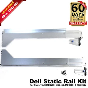 Dell Powervault MD3260 MD3460 MD3860i MD3060e Static Rail Kit FNKJY - Picture 1 of 9