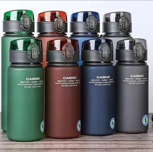 Brand BPA Free Leak Proof Sports Water Bottle High Quality Tour Hiking Portable - Picture 1 of 5