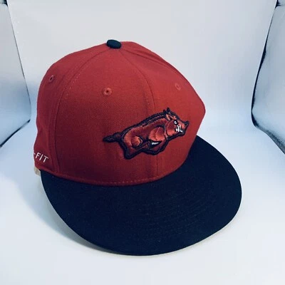 Gorra Nike Dri-fit Razorback Flatbill roja adulto talla única Foto 1 de 4