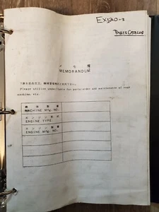 Catálogo de lista de libros de piezas de excavadora Hitachi EX120-3 para S/N: 40001~ - Imagen 1 de 7