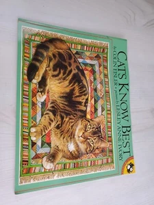 1988 Cats Know Best by Eisler, Colin Softcover Book W/ Great Pictures - Picture 1 of 8