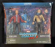  Marvel Legends Guardians of the Galaxy Vol. 2 Marvel's Ego &  Star-Lord 2-Pack : Toys & Games