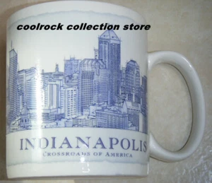 2007 USA Starbucks City Mugs Collection series - INDIANAPOLIS 18oz coffee mug - Picture 1 of 2