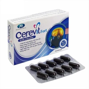 6 Boxen Cerevit Fort unterstützen die Gehirnfunktion, verbessern die Durchblutung - Bild 1 von 5