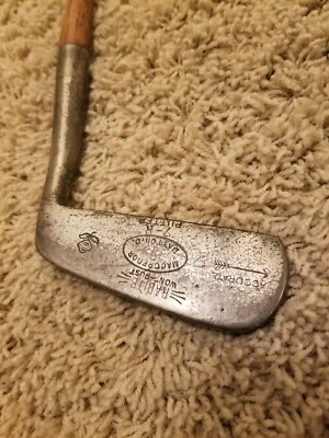 MACGREGOR RADITE 7-R PUTTER Right Handed Hickory Wood Shaft Accurate Dayton Ohio - Image 1 of 3