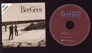 CD SINGLE BEE GEES ALONE / CLOSER THAN CLOSE POLYDOR 1997 CARDBOARD SLEEVE - Picture 1 of 1