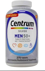 Centrum Silver Men 50+, 275 Tbs - Picture 1 of 12