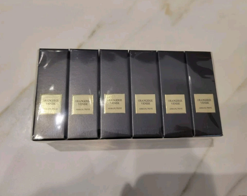 12x Giorgio Armani Prive ORANGERIE VENISE Eau De Toilette EDT 0,06 oz/2 ml (cada uno) Foto 1 de 1