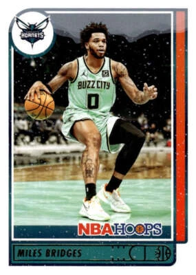 Miles Bridges 2021-22 Panini Hoops Winter #190 NBA Hornets ID:123355 - Image 1 of 2