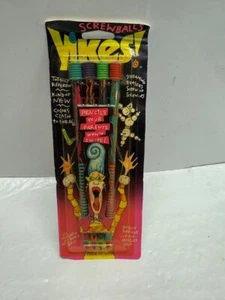 Yikes! Screwballs HB #2 Pencils 4 Pack Vintage 90's - Picture 1 of 2