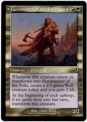 Huntmaster of the Fells / Ravager of the Fells (Retro Frame) 0470 - Innistrad - Image 1 of 2