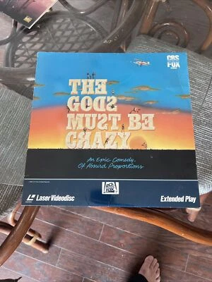 THE GODS MUST BE CRAZY Laserdisc LD Rare Foto 1 de 2