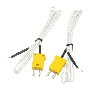 2pcs tipo K 0-400C Sensor de Temperatura Termopar 1 metro 16,4ft - Imagen 1 de 1